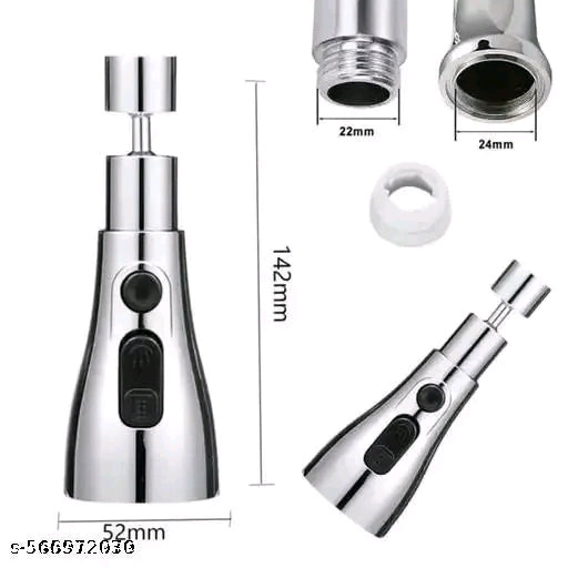Smart Faucet Upgrade 🚿✨ 360° Flexible Aerator with Dual Flow 💧